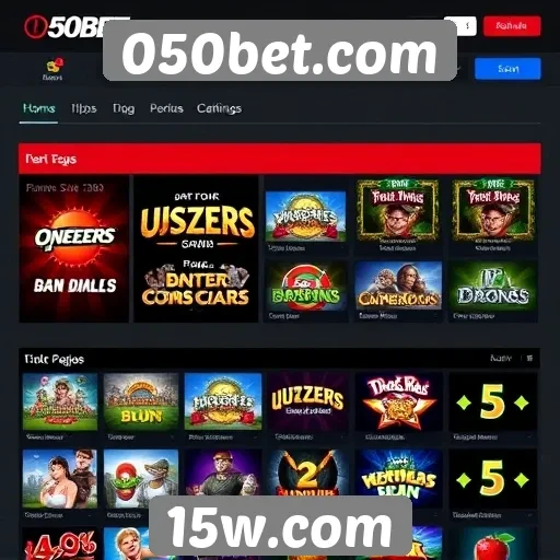 Análise das ofertas de jogos do site 050bet